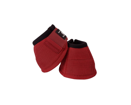 Classic Equine® Dyno Bell Boots - Crimson Large