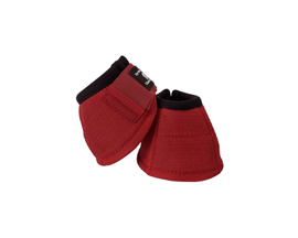 Classic Equine® Dyno Bell Boots - Crimson Medium
