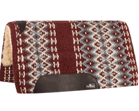 Sensorflex Felt Saddle Pad - Cream/Blue