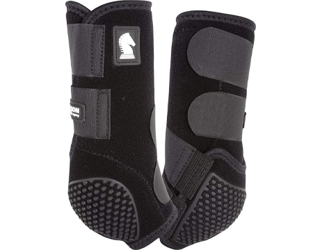 Flexion By Legacy2 Front Support Boots - Black Large