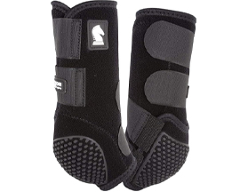 Flexion By Legacy2 Front Support Boots - Black Large