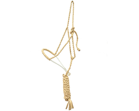 Halter Rope with Lead - Tan