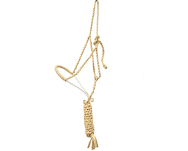 Halter Rope with Lead - Tan