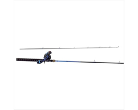 Eagle Claw® Featherlight Pro 6 ft. 6 in. 2 Pc. Spinning Reel Combo-Black/Blue