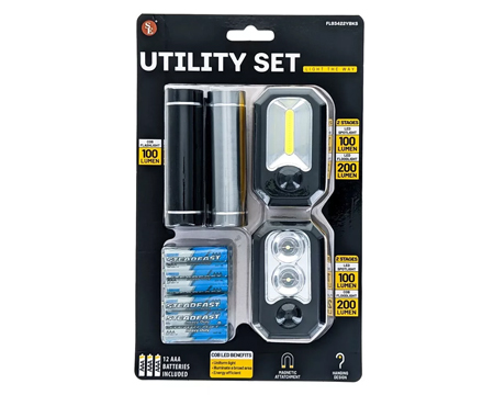 Utility Work Lights 4 Pc Set