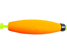 Cigar Weighted Bobber 3" Orange