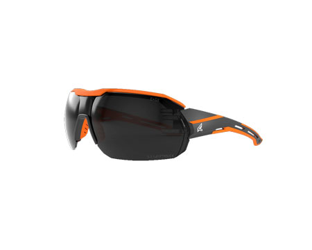EDGE® Kabru Orange and Black Safety Glasses