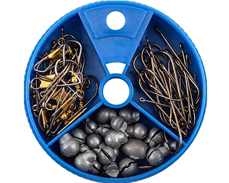 Hook-Swivel-Sinker Dial Box Assortment