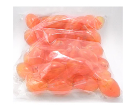 Tough Bubble Floats - Small Translucent Orange