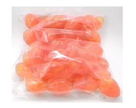 Tough Bubble Floats - Medium Translucent Orange