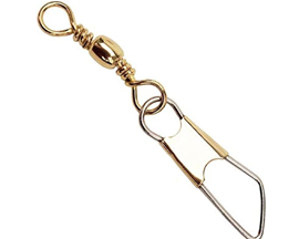 Brass Barrel Snap Swivels Size 3 