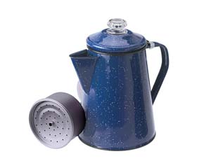 GSI Outdoors Enamelware Percolators - Blue