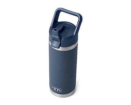 Yeti® Rambler 18 oz. Straw Cap Water Bottle - Navy Blue