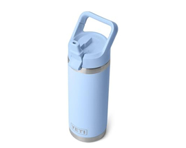 Yeti® Rambler 18 oz. Vacuum Insulated Stainless Steel Straw Cap - Big Sky Blue