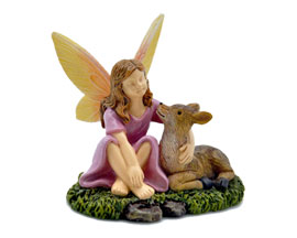 Fairy Garden Deer Friends