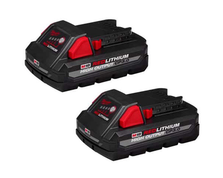 Milwaukee® M18 Red-Lithium-Ion High Output Battery Pack 2-Pc