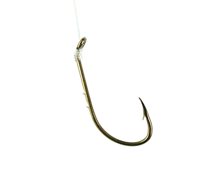 Bronze Bait Holder Hook 5 6-Pack