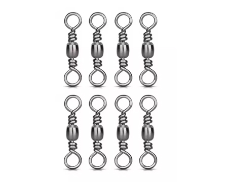Black Barrel Swivels BKB14  8-Pack