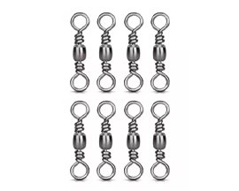 Black Barrel Swivels BKB14  8-Pack