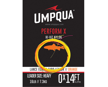 Umpqua® Egan's Euro Leader - Heavy, Hot Orange