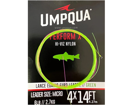 Umpqua® Egan's Euro Leader - Micro Hot Green