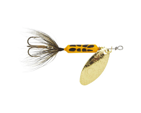 Original Rooster Tail with 1/8 Treble Yellow Coachdog
