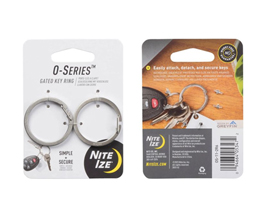 O-Series Gated Key Ring 2 Pack