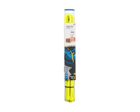 Mega Twist Gear Tie 64" - Neon Yellow