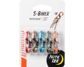 S-Biner MicroLock Carabiner Assorted 5 Pk