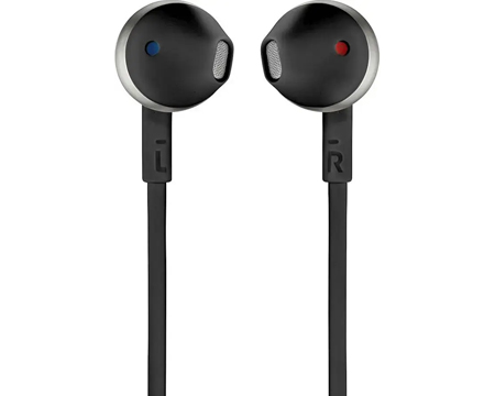 JBL TUNE 205 Wired-In Earphones - Black