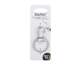 Nite Ize® DualPass Dual Chamber Key Ring