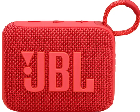 JBL Go 4 Portable Bluetooth Speaker - Red