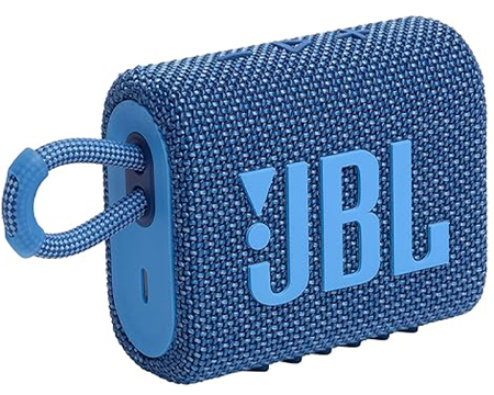 JBL Go 3 Portable Bluetooth Speaker - Eco Blue