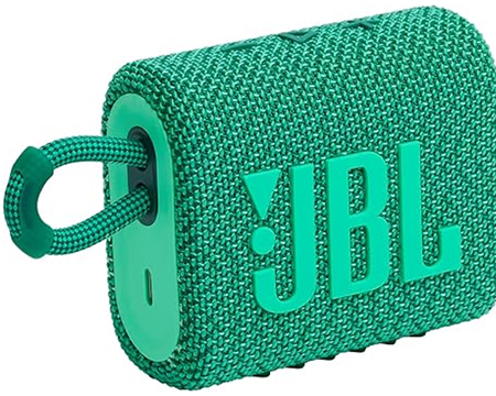 JBLGo 3 Portable Bluetooth Speaker - Eco Green