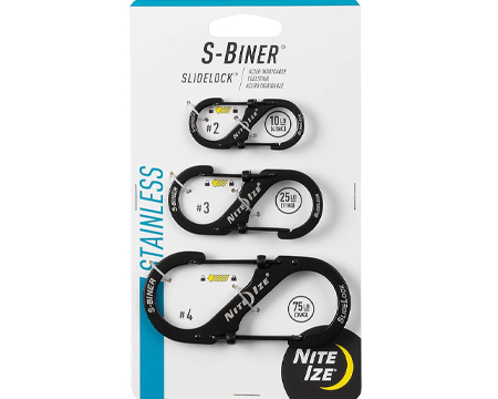 S-Biner® SlideLock® 3 Pack
