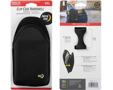Hardshell Clip Case - Black XXL