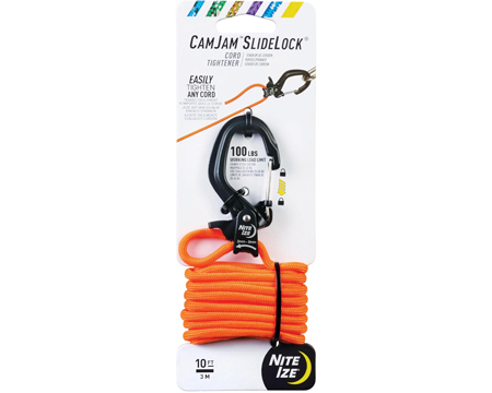 CamJam® SlideLock Cord Tightener - Small 10'