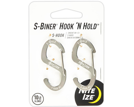 S-Biner® Hook N Hold 2 Pack