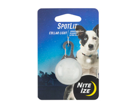 SpotLit Collar Light - White