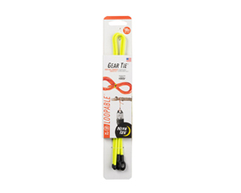 Loopable Gear Tie® 18" 2 Pack - Neon Yellow