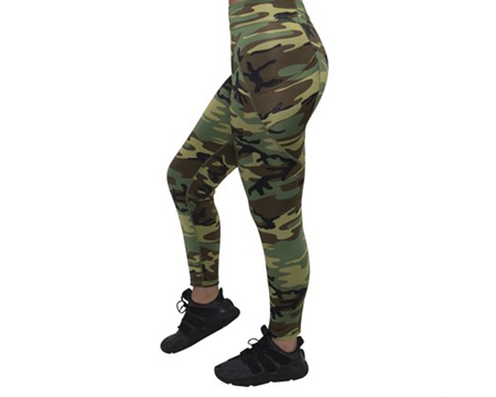 Rothco® Women's Workout Performance Leggings - Camo
