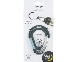 FlipOut Dual Carabiner - Black