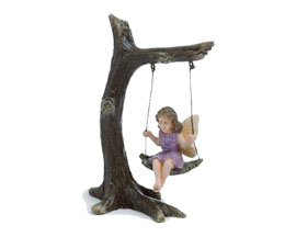 Tree Swing Fairy Garden Accessory