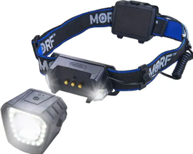 Police Security Headlamp - Black 230L