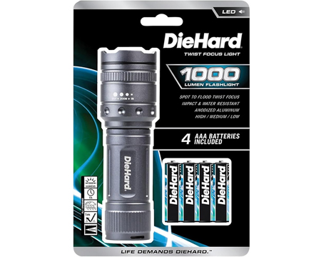 DieHard® Twist Focus Flashlight