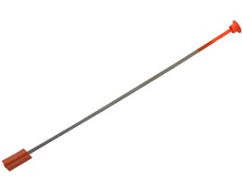 HT Enterprises Fluorescent Orange Snap Spring Bobbers - Set of 2