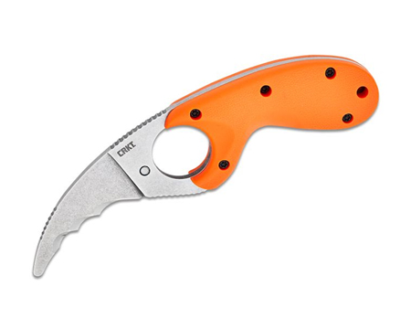 CRKT® Kommer Bear Claw Fixed Blade Knife - Orange