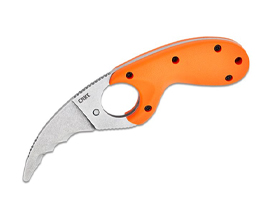 CRKT® Kommer Bear Claw Fixed Blade Knife - Orange
