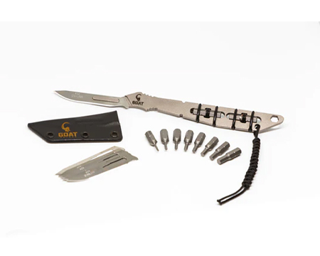 Goat Knives Capra Hunter Ti Steel Knife