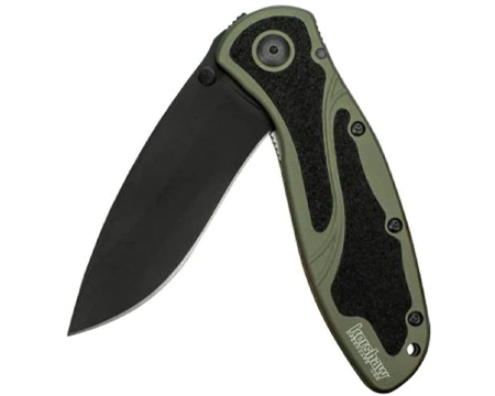 Kershaw® Blur Liner Lock Knife - Olive